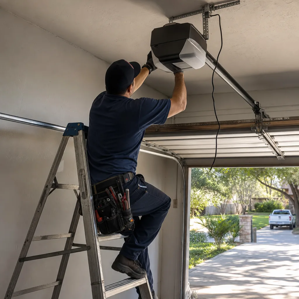 Garage Door Opener Repair in Buda